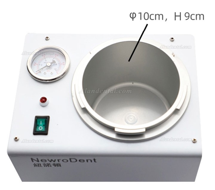 Dental Portable Lab Air Pressure Pot Sterilizing Pneumatic Polymerizing Polymerizer